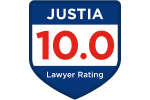 Justia 10 / Lawyer Rating - Badge