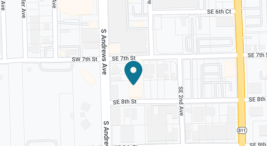 Fort Lauderdale Location Map